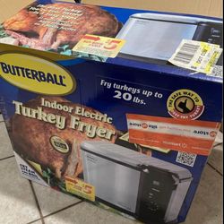 Brand New BUTTERBALL Indoor Electric Turkey Fryer 
