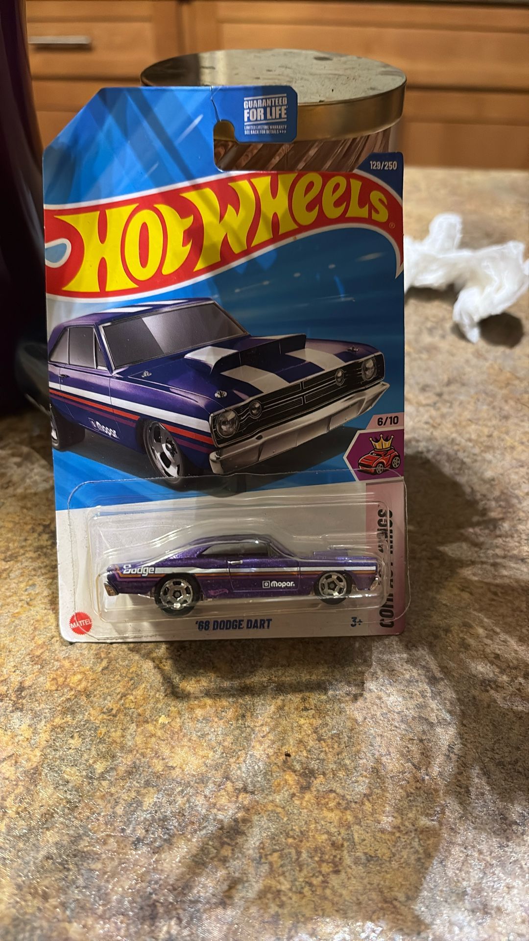Hot Wheels 68 Dodge Dart Purple #129 Mainline 2025 Case F/G (In-Stock) New