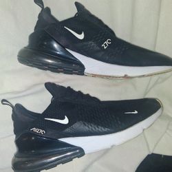 Nike Air Max 270 Black White Trendy Aesthetic Y2k Shoes