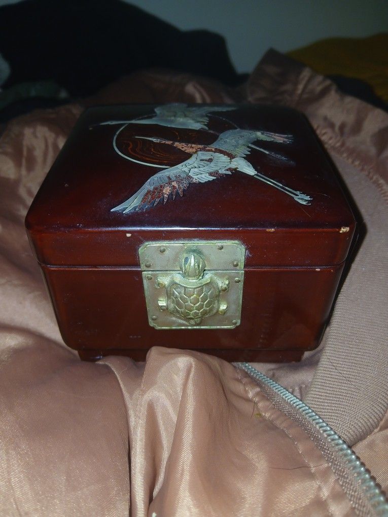 Rare Vintage Jewelry Box