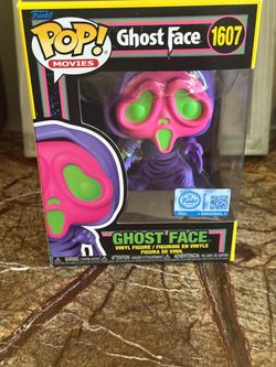 Ghostface Scream Movie Blacklight Funko Pop