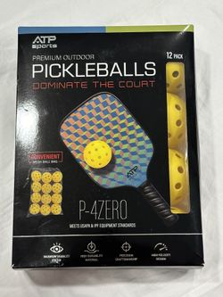 ATP Sports Premium Outdoor Pickleballs , 12 Ct.