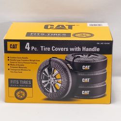 CAT Tire Covers with Handle 4-Pack