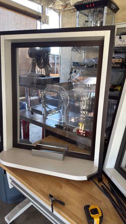 Bullet Proof Transaction Window Framed