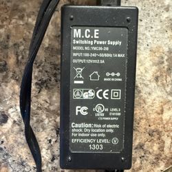 M.C.E YMC36-218 Power Supply Authentic Replacement Cord
