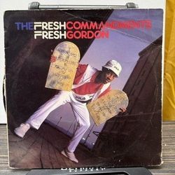 Res Fresh Commandments 12 Inch Vinyl LP Hip Hop Rap Used
