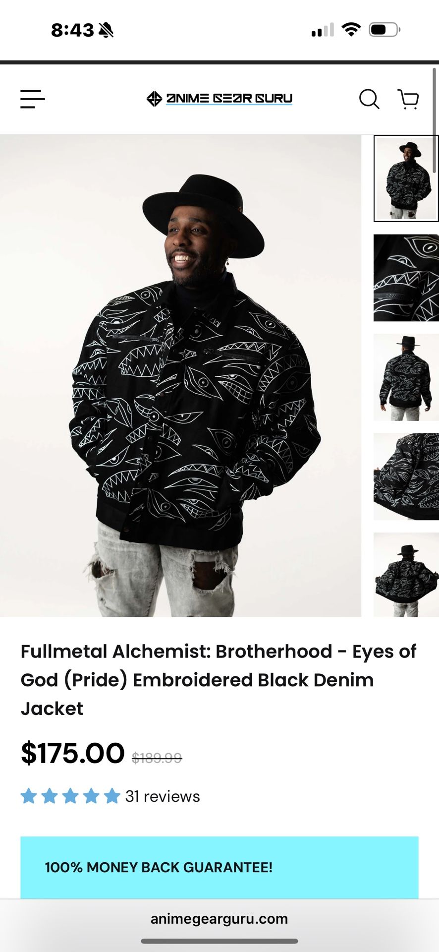 Full metal Alchemist Jacket