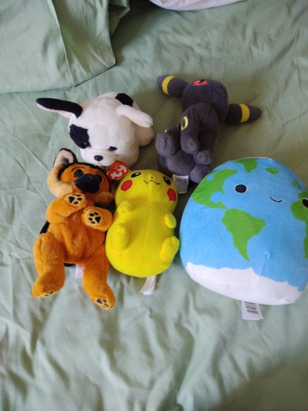 5 Plushies!