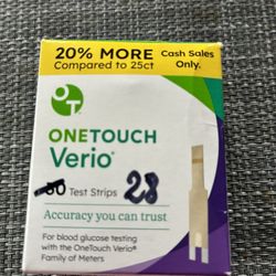Onetouch Verio Test Trips 
