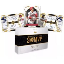 2025 Topps Welcome to the Club: 3X MVP MLB Baseball Hobby Box