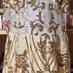 New Festive Strappy Sequin Bodycon Dress- 10 PRETTYLITTLETHINGS PARTY HOLIDAY 