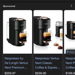 Rose Gold Nespresso 