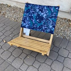 Bamboo Beach Chair - New / Duck Covers Brand