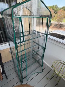 Green house with grow light