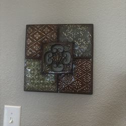 Wall decor metal