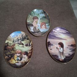 Precious Moments Oval Plates