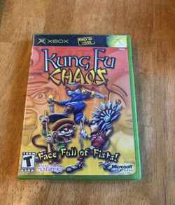 Xbox Kung Fu Chaos Video Game