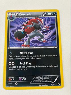 Pokemon Card Zoroark