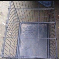 ANIMAL CRATE DOG CAT PET  🐕 😺 Size 17 × 19 × 24in.