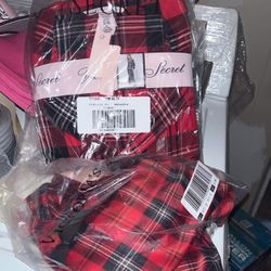 Victoria’s Secret pajama set with slippers