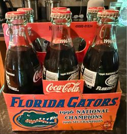 Florida Gators National Championship Coca Cola 6 pack
