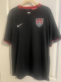 Men's Nike Fit Dry Gray US Soccer 2008 Away Jersey Large  USA USMNT
