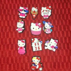 Hello Kitty Croc Charms Each Bundle $5