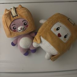 Foxy & Boxy plushy
