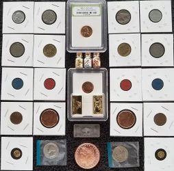 AUTHENTIC ESTATE SALE 15 PIECES COINS and MORE ***WOW***