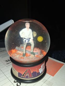 ​Arizona Diamondbacks Star Wars Luke Skywalker Haboob Snow Globe SGA (Set of 2)