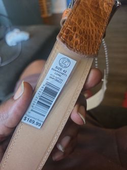 Cody James Mexican caiman belt