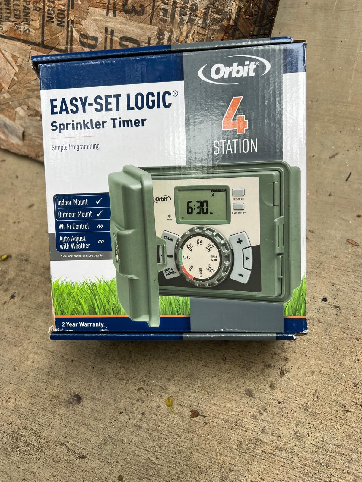 Orbit Sprinkler Timer