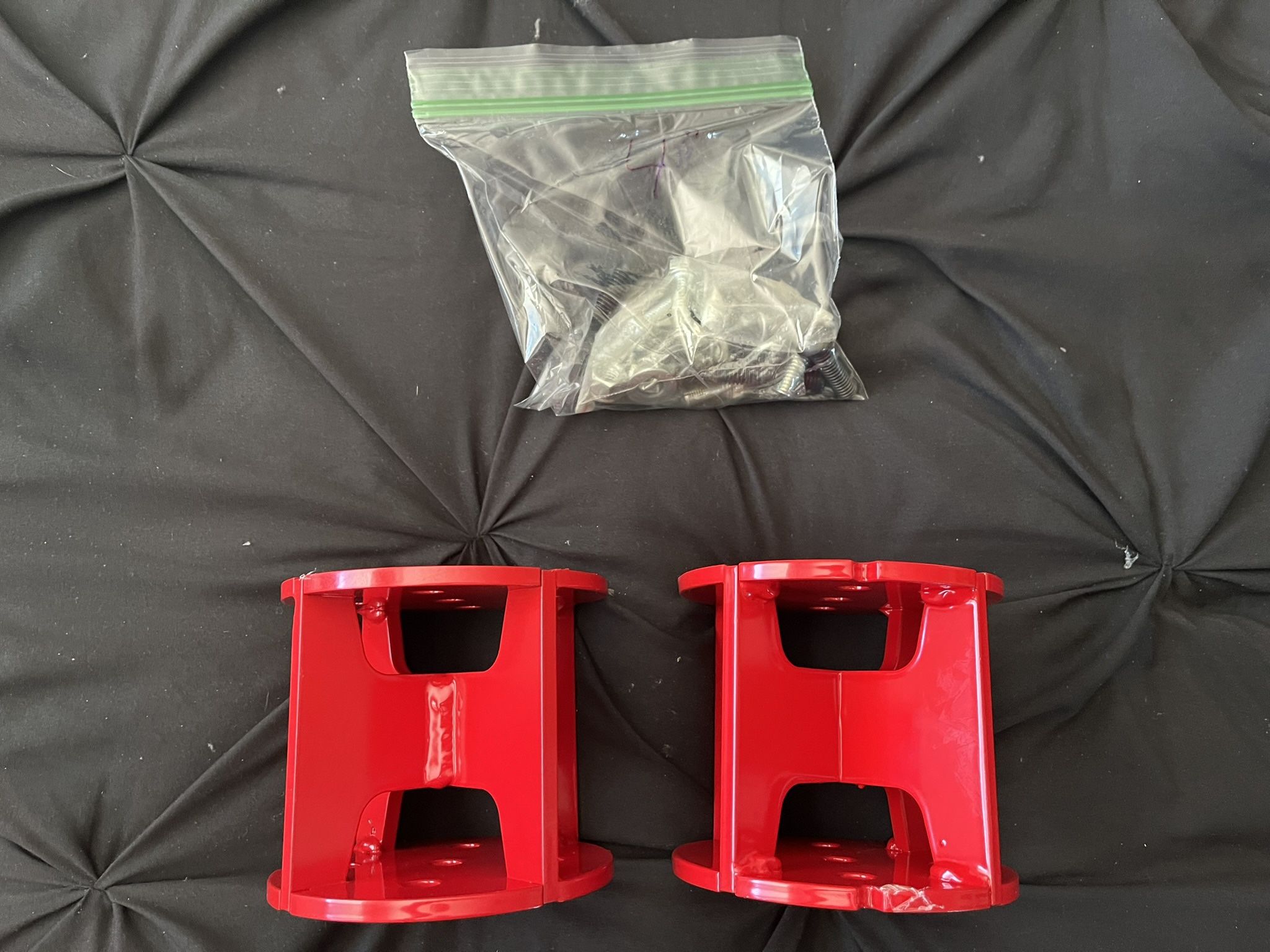NEW Never Used!!!Rear Axel Truck Air Bag Spacers That’s Freshly Powder Coated (read description)