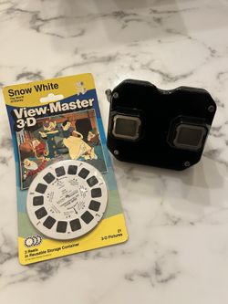 Vintage Sawyer's VIEW-MASTER Stereoscopic Viewer Plus Snow White Reels SEALED