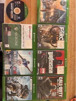 🔥 Xbox One Game Bundle – 8 Games Total – Great Condition! 🔥