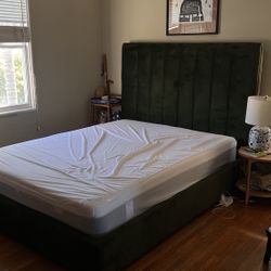 Queen Bed + Mattress 