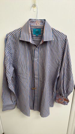 Men Christian Aujard shirt, flip cuff