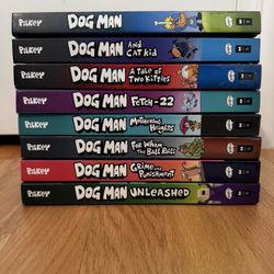 Dog Man Book Set Of 10