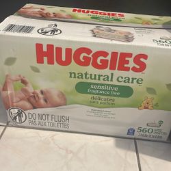 Huggies 560 Wipes 