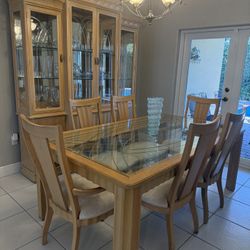 Dining Table And Cupboard