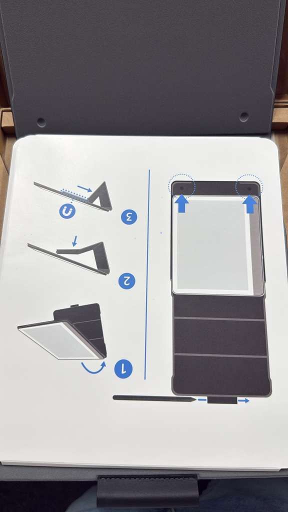 Amazon Plant-Based Leather Folio Cover For Kindle Scribe Black  $65