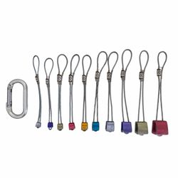 Black Diamond Climbing Wired Stopper Set #4-13 - Used