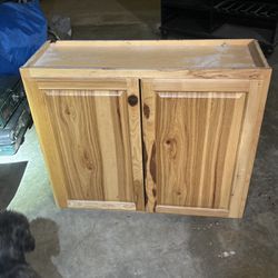 Solid Wood Shelf Cabinet 