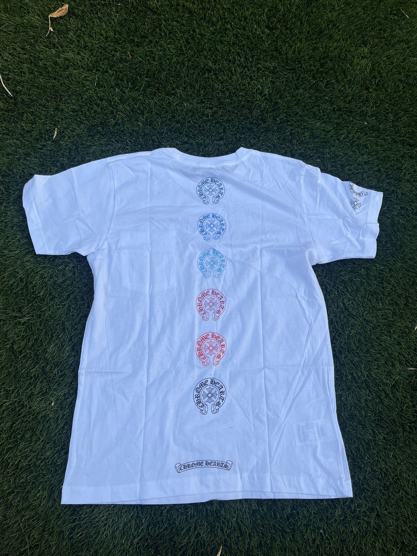 Chrome Hearts multi color horseshoe t shirt