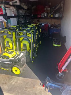 Ryobi 40V Brushless Self-Propelled Lawn Mower tool only