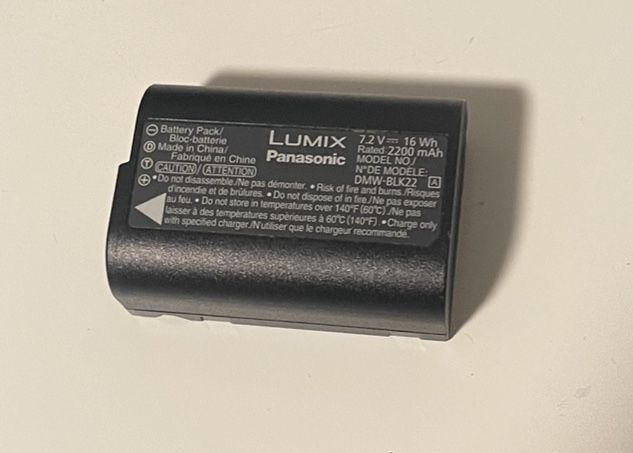 LUMIX Panasonic battery