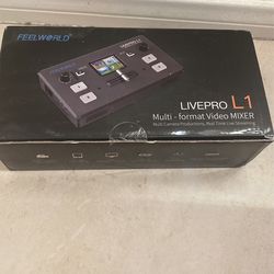 LIVEPRO  FEELWORLD L1 Multi Format Video Mixer