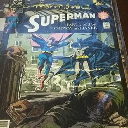 DC Superman Batman comic