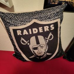 RAIDERS pillow covers 
