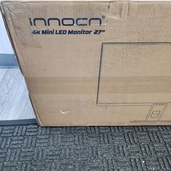INNOCN 27" Mini LED 4K Monitor, HDR1000, 99% DCI-P3 99% sRGB, 1.07B Colors, IPS, USB-C, HDMI 2.1, DP